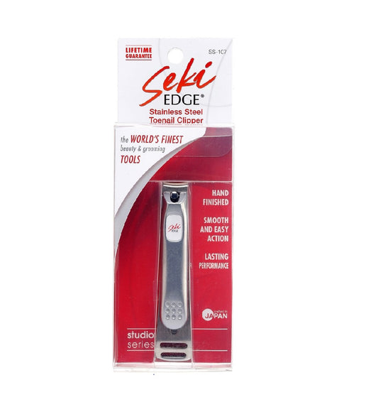 Seki Edge Japan Ergonomic Toenail Nail Clipper SS 107 Nail Cutter