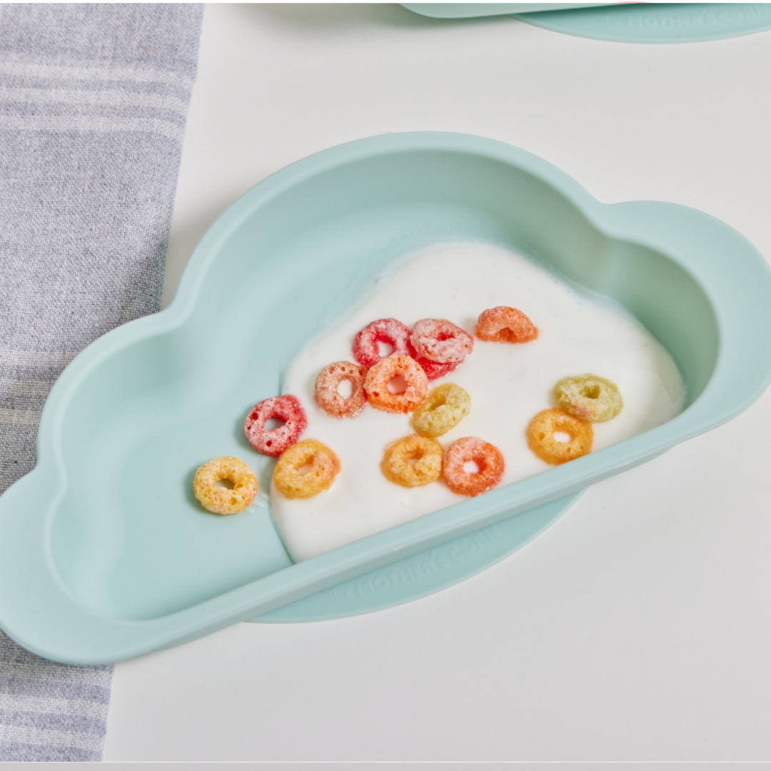 Mother's Corn Gureumi Suction Platter - Mint Color